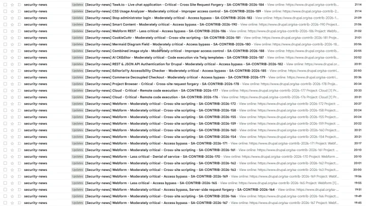 Accelerando Drupalando